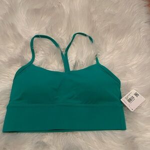 Lululemon Athletica Vibrant Teal Sports Bra